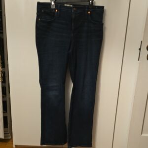 Madewell Indigo Straight Leg Jeans